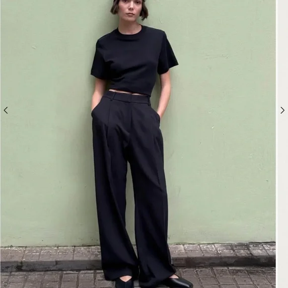 ALOHAS Black Leather Flats - Picture 6 of 7